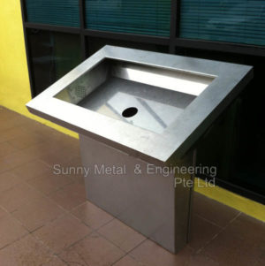 Stainless Steel Cradle Kiosk