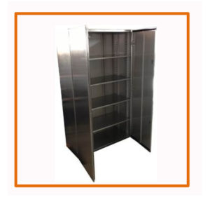 Stainless Steel Shelve Cabinet J12363